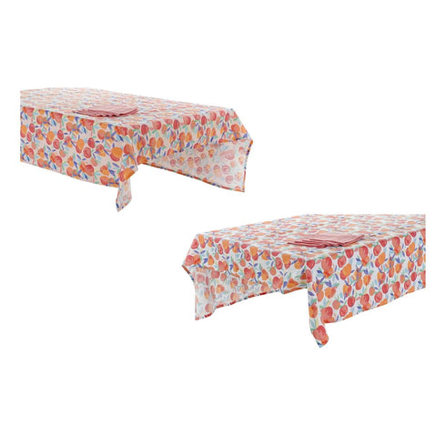 Mantel y servilletas DKD Home Decor 8424001757626 Multicolor 154 x 154 x 0,3 cm (2 Unidades)