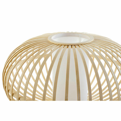 Lámpara de mesa DKD Home Decor Natural Madera 220 V 50 W Pino 40 x 40 x 36 cm