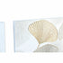 Cuadro DKD Home Decor 80 x 3,8 x 100 cm Lienzo Pino Tradicional Hoja de planta