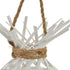 Portavelas DKD Home Decor 8424001807802 Madera Blanco 30 x 30 x 58 cm Mediterráneo