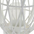 Portavelas DKD Home Decor 8424001807802 Madera Blanco 30 x 30 x 58 cm Mediterráneo