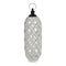 Portavelas DKD Home Decor Blanco Metal Bambú (25 x 25 x 56 cm)