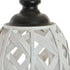 Portavelas DKD Home Decor Blanco Metal Bambú (25 x 25 x 56 cm)