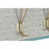 Perchero de Pared DKD Home Decor Madera Polipropileno Madera MDF Tropical 50 x 8 x 17 cm (2 Unidades)