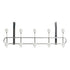 Perchero para Puertas DKD Home Decor 8424001835249 Blanco Plateado Metal Cerámica 44 x 12 x 20 cm