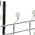 Perchero para Puertas DKD Home Decor 8424001835249 Blanco Plateado Metal Cerámica 44 x 12 x 20 cm