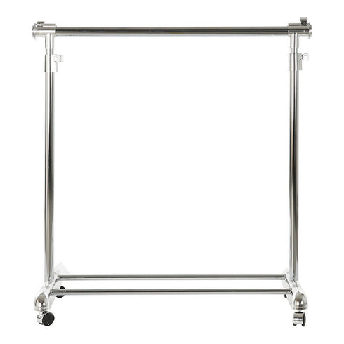Perchero con Ruedas DKD Home Decor 8424001835270 Multicolor Plateado Metal Polipropileno 86 x 44 x 137 cm