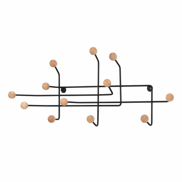 Perchero de Pared DKD Home Decor Acero Plástico Loft 58 x 8 x 23 cm