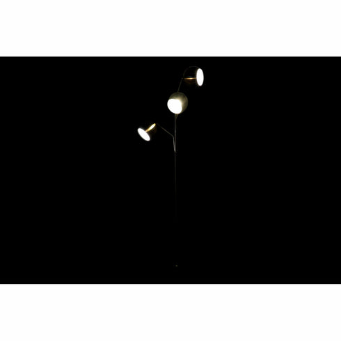 Lámpara de Pie DKD Home Decor 35 x 25 x 167 cm Cristal Dorado Metal Transparente 220 V 50 W
