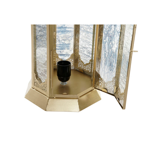 Lámpara de mesa DKD Home Decor Dorado 220 V 50 W Árabe (23 x 23 x 57 cm)
