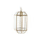 Lámpara de Techo DKD Home Decor Cristal Dorado 220 V Latón 50 W 16 x 16 x 27 cm