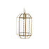 Lámpara de Techo DKD Home Decor Cristal Dorado 220 V Latón 50 W 16 x 16 x 27 cm