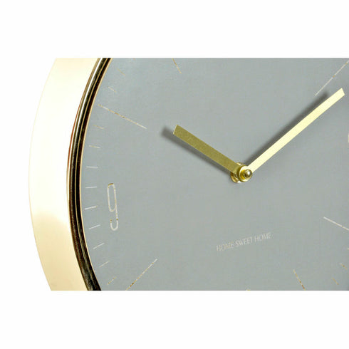 Reloj de Pared DKD Home Decor Verde Metal Cristal Plástico 30 x 4 x 30 cm (2 Unidades)