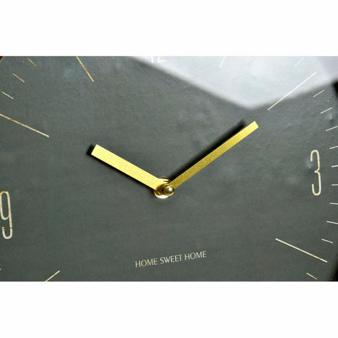 Reloj de Pared DKD Home Decor Verde Metal Cristal Plástico 30 x 4 x 30 cm (2 Unidades)