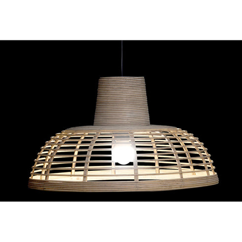 Lámpara de Techo DKD Home Decor Marrón Ratán (43 x 43 x 26 cm)