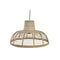 Lámpara de Techo DKD Home Decor Marrón Ratán (43 x 43 x 26 cm)
