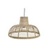 Lámpara de Techo DKD Home Decor Marrón Ratán (43 x 43 x 26 cm)