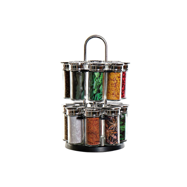 Especiero DKD Home Decor Cristal 19 x 19 x 31 cm