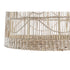 Pantalla de Lámpara DKD Home Decor Natural Marrón Aluminio Tropical 40 x 40 x 55 cm