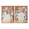 Cuadro DKD Home Decor 52 x 2,7 x 72 cm Jarrón Tradicional (2 Unidades)
