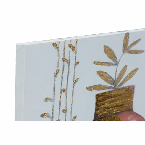 Cuadro DKD Home Decor 60 x 2,8 x 120 cm Jarrón Tradicional (3 Piezas)