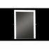 Espejo LED Táctil de Sobremesa DKD Home Decor 30 x 2 x 40 cm Metal Blanco