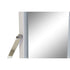 Espejo LED Táctil de Sobremesa DKD Home Decor 30 x 2 x 40 cm Metal Blanco