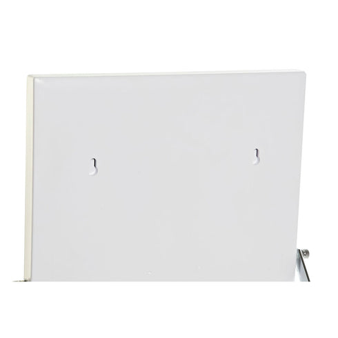 Espejo LED Táctil de Sobremesa DKD Home Decor 30 x 2 x 40 cm Metal Blanco