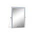 Espejo LED Táctil de Sobremesa DKD Home Decor 30 x 2 x 40 cm Metal Blanco