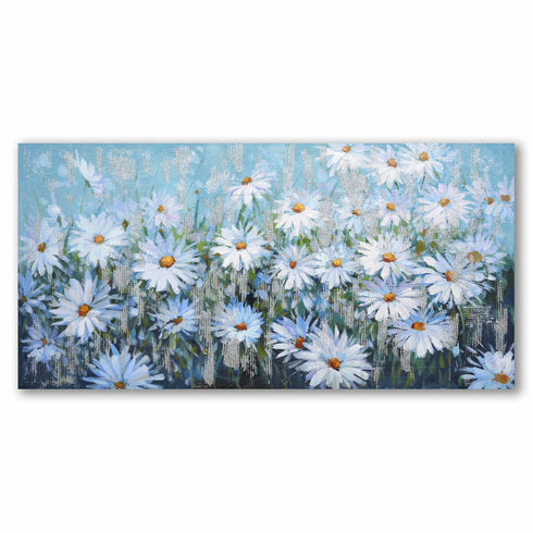 Cuadro DKD Home Decor 120 x 3 x 60 cm Flores Shabby Chic (2 Unidades)