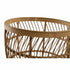 Juego de Cestas DKD Home Decor Marrón Natural Bambú Tropical 34,5 x 34,5 x 30 cm
