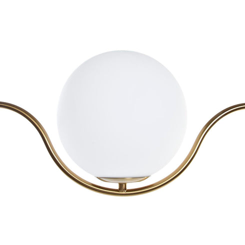 Lámpara de Techo DKD Home Decor Dorado Blanco 220W (100 x 20 x 25 cm)