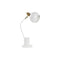 Lámpara de mesa DKD Home Decor Dorado Blanco 220 V 50 W (27 x 15 x 50 cm)