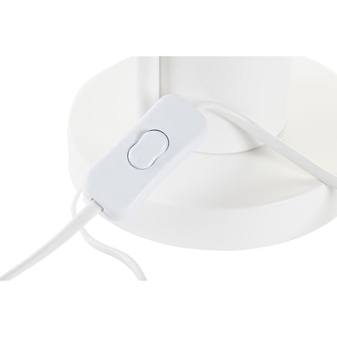 Lámpara de mesa DKD Home Decor Dorado Blanco 220 V 50 W (27 x 15 x 50 cm)