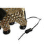Figura Decorativa DKD Home Decor Elefante Beige Dorado Policarbonato Resina (41 x 36 x 53 cm)