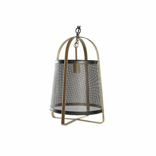 Lámpara de Techo DKD Home Decor Gris Multicolor Dorado Metal 50 W 220 V 31 x 31 x 52 cm