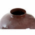 Jarrón DKD Home Decor Gris 26 x 26 x 32 cm Marrón oscuro Moderno Lacado (2 Unidades)
