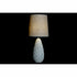 Lámpara de mesa DKD Home Decor 32 x 32 x 73 cm 32 x 32 x 72 cm Gris Beige Resina 220 V 50 W (2 Unidades)