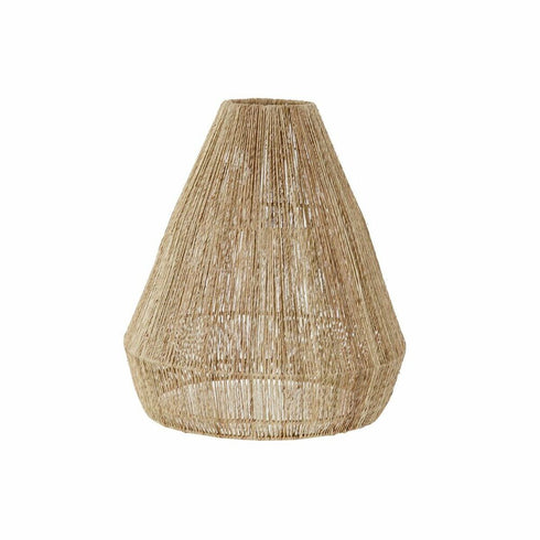 Pantalla de Lámpara DKD Home Decor Metal Jute (40 x 40 x 43 cm)