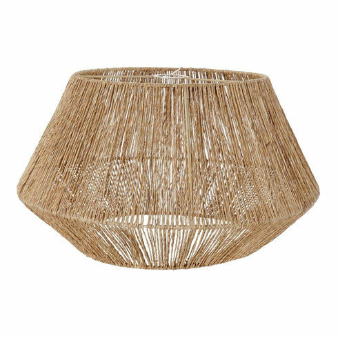 Pantalla de Lámpara DKD Home Decor Metal Jute (49 x 49 x 28 cm)