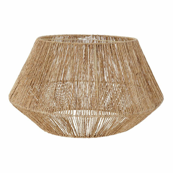 Pantalla de Lámpara DKD Home Decor Metal Jute (49 x 49 x 28 cm)