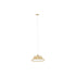 Lámpara de Techo DKD Home Decor Natural Bambú 50 W 46 x 46 x 18 cm