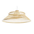 Lámpara de Techo DKD Home Decor Natural Bambú 50 W 46 x 46 x 18 cm