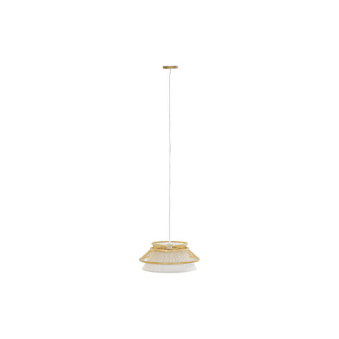 Lámpara de Techo DKD Home Decor Natural Blanco 220 V 50 W (46 x 46 x 20 cm)