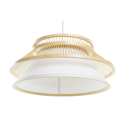 Lámpara de Techo DKD Home Decor Natural Blanco 220 V 50 W (46 x 46 x 20 cm)