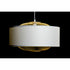 Lámpara de Techo DKD Home Decor Natural Madera Blanco Bambú 50 x 50 x 30 cm 50 W