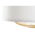 Lámpara de Techo DKD Home Decor Natural Madera Blanco Bambú 50 x 50 x 30 cm 50 W