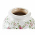 Jarrón DKD Home Decor Blanco Verde Granate Gres 18 x 18 x 25 cm