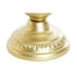 Portavelas DKD Home Decor Dorado Metal Cristal 14 x 14 x 27 cm