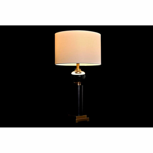 Lámpara de mesa DKD Home Decor Negro Dorado 220 V 50 W Moderno (38 x 38 x 75 cm)